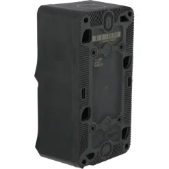 Schneider Electric Mureva Styl wandcontactdoos 2-voudig verticaal IP55 antraciet