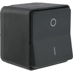 Schneider Electric Mureva Styl wisselschakelaar 2-polig IP55 antraciet
