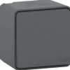 Schneider Electric Mureva Styl wisselschakelaar IP55 antraciet