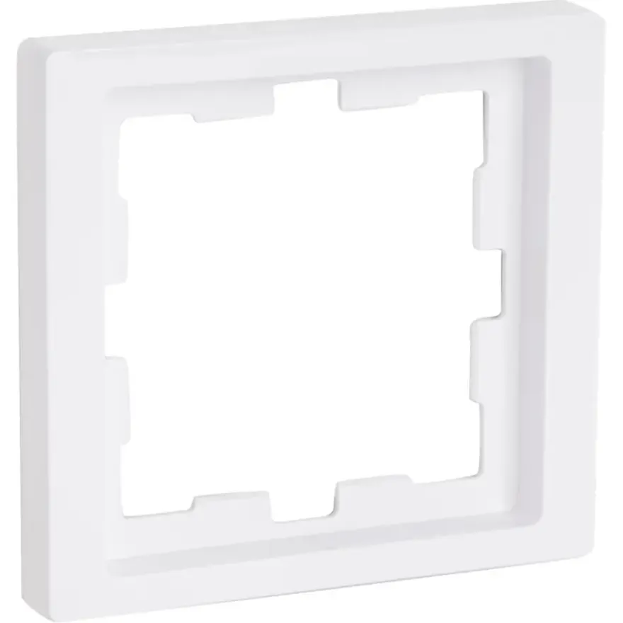 Schneider Merten D-Life afdekraam 1-voudig wit