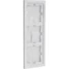 Schneider Merten D-Life afdekraam 3-voudig wit