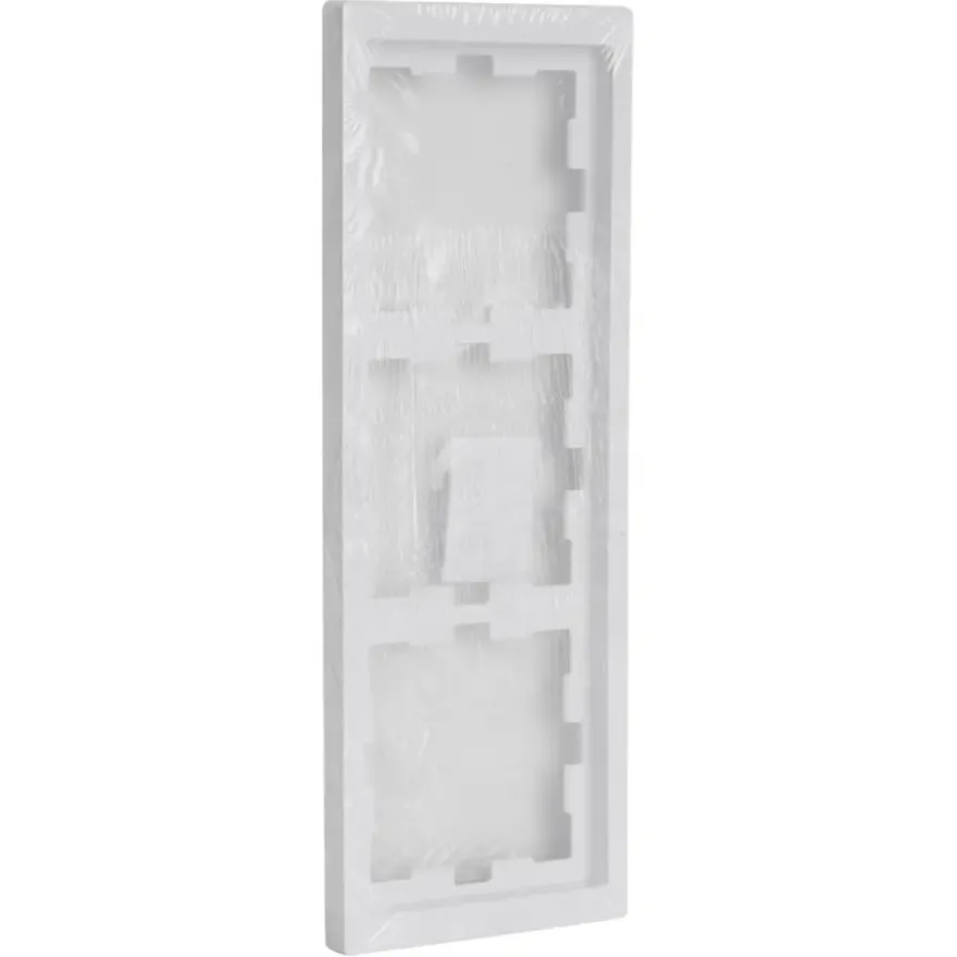 Schneider Merten D-Life afdekraam 3-voudig wit