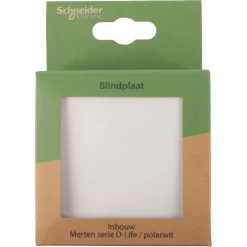 Schneider Merten D-Life blindplaat wit