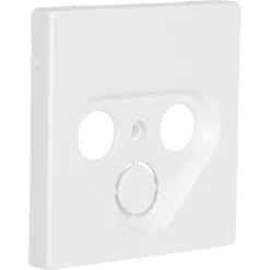 Schneider Merten D-Life Centraalplaat Radio/TV wit