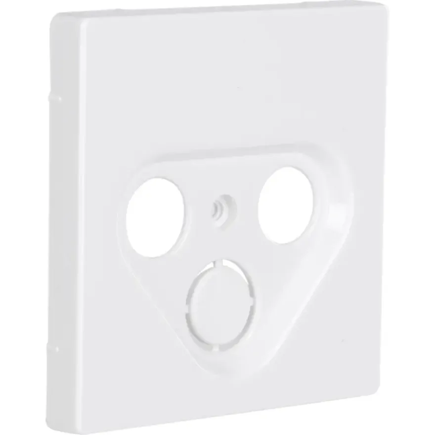 Schneider Merten D-Life Centraalplaat Radio/TV wit