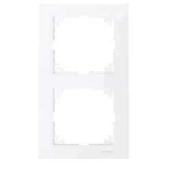 Schneider Merten System-M Afdekraam 2-voudig Actief Wit