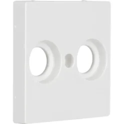 Schneider Merten System-M Centraalplaat Radio/TV Polarwit