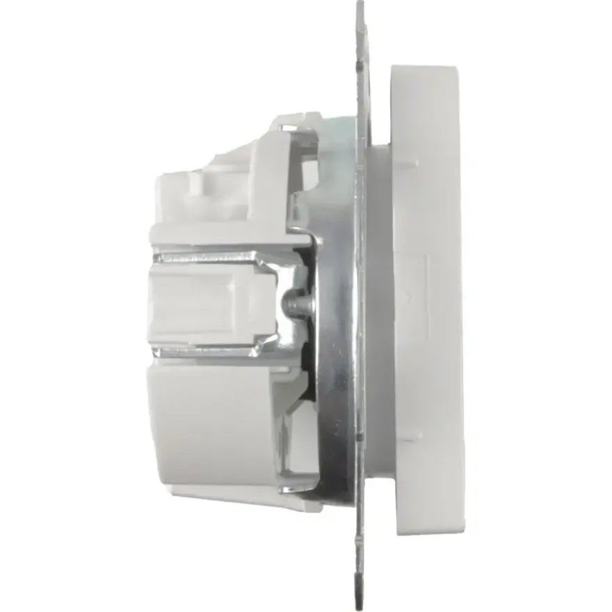 Schneider Merten System-M Enkel Stopcontact Actief Wit