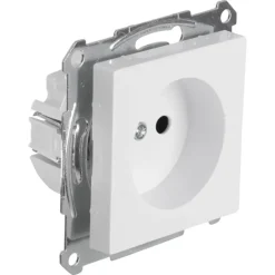 Schneider Merten System-M Enkel Stopcontact Actief Wit