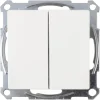 Schneider Merten System-M Serieschakelaar Actief Wit