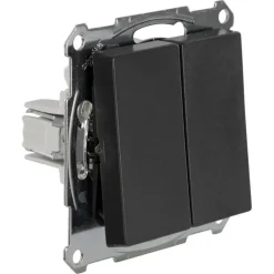 Schneider Merten System-M Serieschakelaar Antraciet