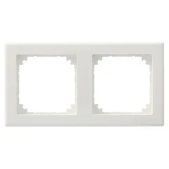 Schneider Merten System-M Smart Afdekraam 2-voudig Polarwit