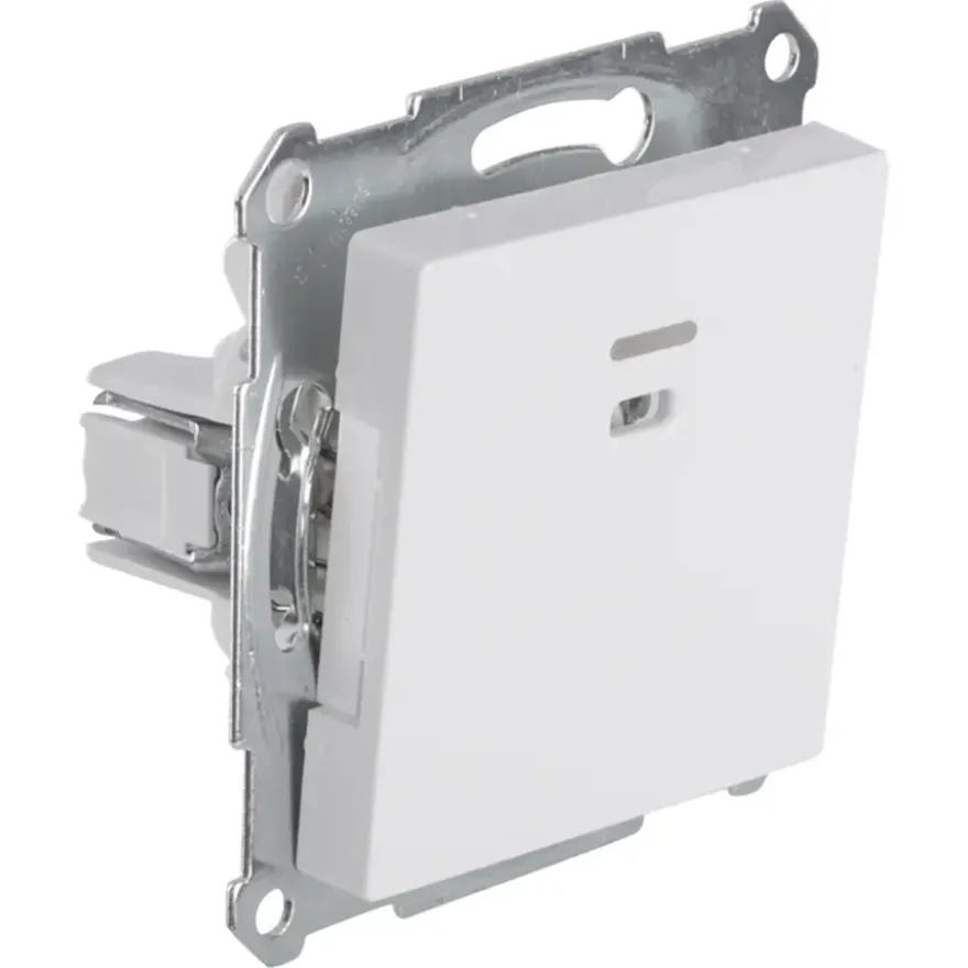 Schneider Merten System-M Trekschakelaar Actief Wit