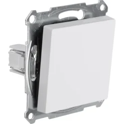 Schneider Merten System-M Wisselschakelaar Actief Wit