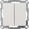 Schneider Merten System-M Wissel/ Wisselschakelaar Actief Wit