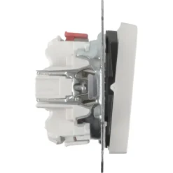 Schneider Merten System-M Wissel/ Wisselschakelaar Actief Wit
