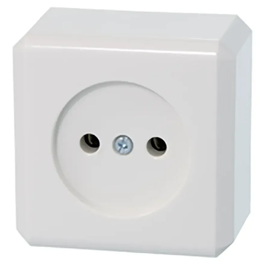 Schneider Opbouw Wandcontactdoos Enkel Wit