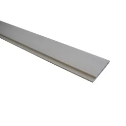 Schroot PVC wit 390x10 cm 3,9 m² 10 stuks