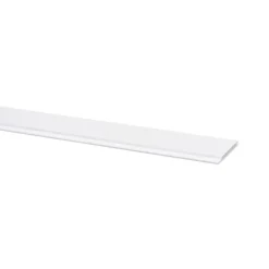 Schroten kunststof wit 10x270 cm 10 stuks