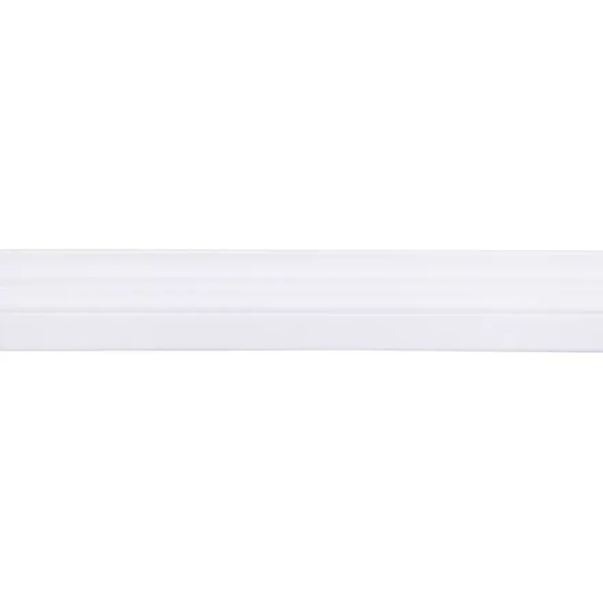 Schuifrail ondiep 10 mm wit