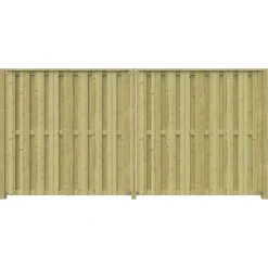 Schutting startpakket Royal grenen hout 3,8 m lang