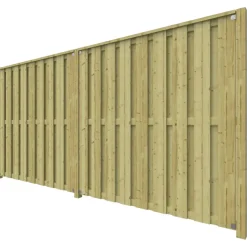Schutting startpakket Royal grenen hout 3,8 m lang