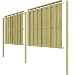 Schutting startpakket Royal grenen hout 3,8 m lang