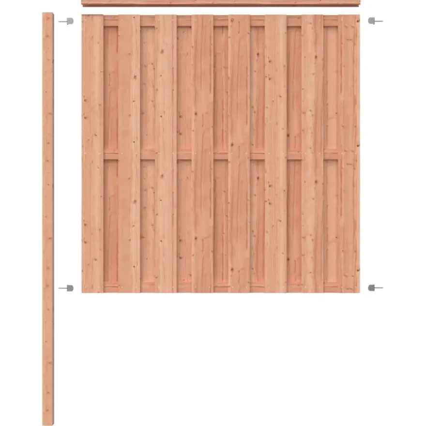 Schutting volgpakket Douglas hout 1,9 m lang