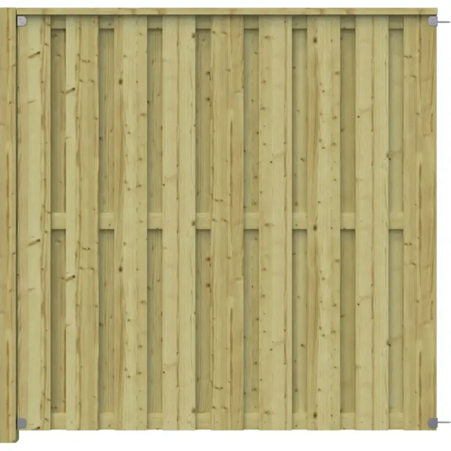 Schutting volgpakket Royal grenen hout 1,9 m lang