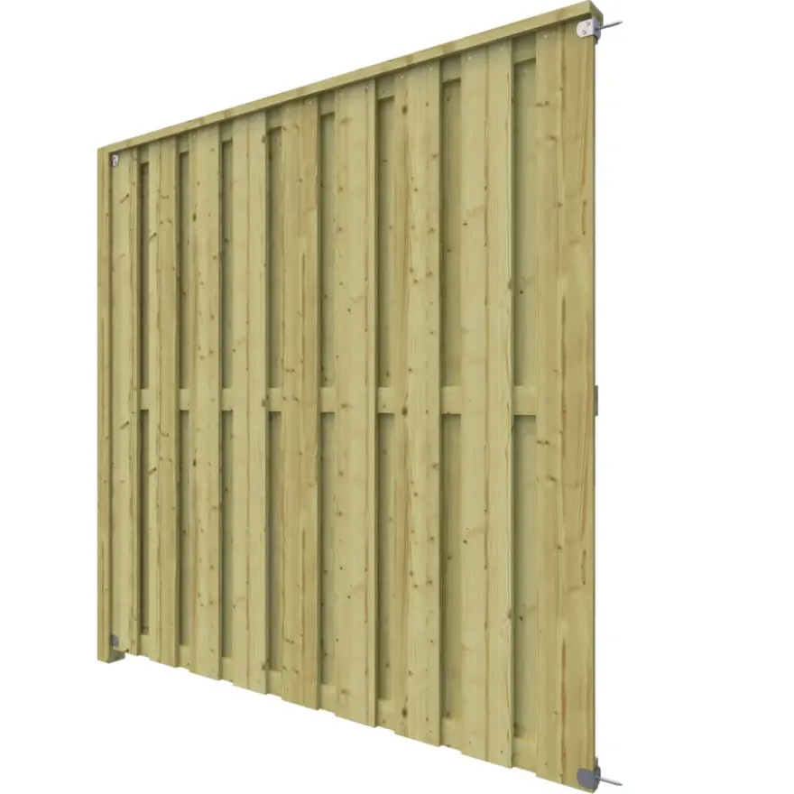 Schutting volgpakket Royal grenen hout 1,9 m lang