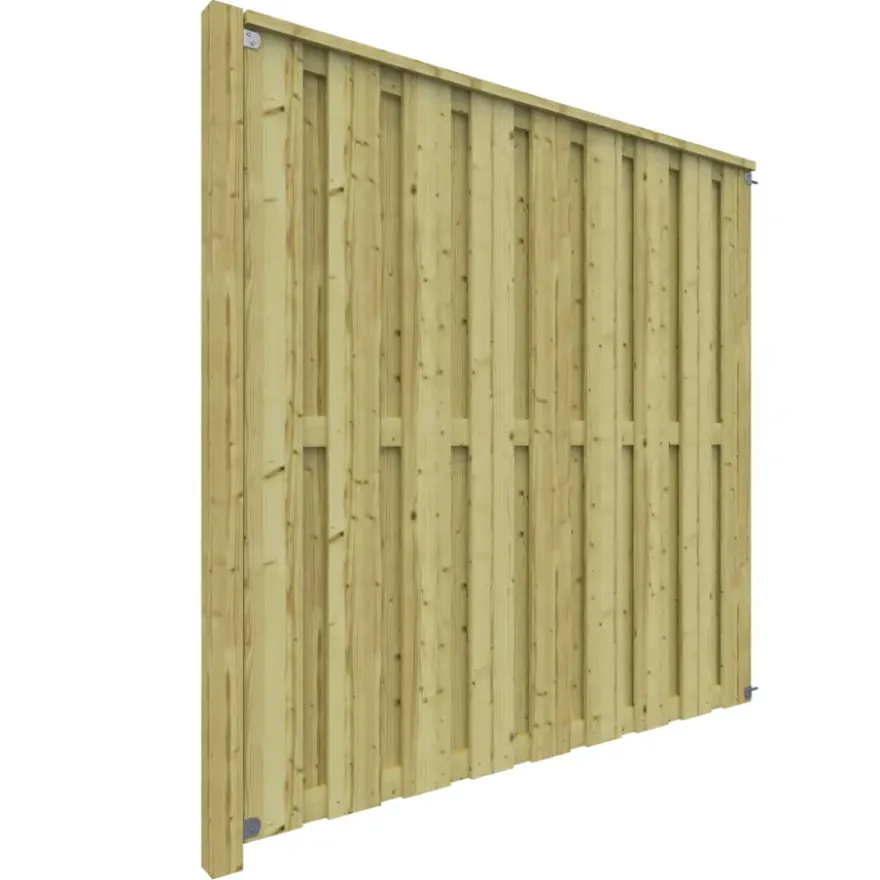Schutting volgpakket Royal grenen hout 1,9 m lang