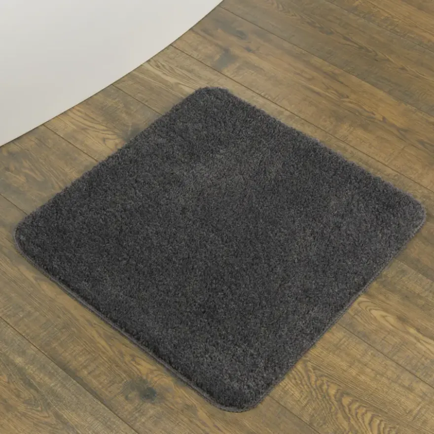 Sealskin Angora wc mat grijs 60 x 60 cm