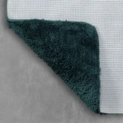 Sealskin badmat angora 60x90cm donkergroen