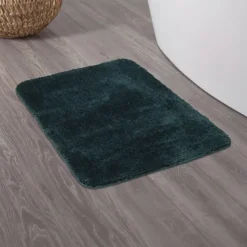 Sealskin badmat angora 60x90cm donkergroen