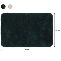 Sealskin badmat angora 60x90cm donkergroen
