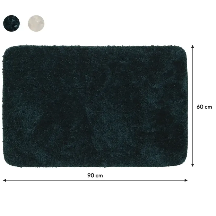 Sealskin badmat angora 60x90cm donkergroen
