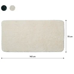Sealskin badmat angora 70x140cm off-white