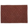 Sealskin badmat aztec 60x90cm donkerroze
