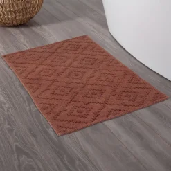 Sealskin badmat aztec 60x90cm donkerroze