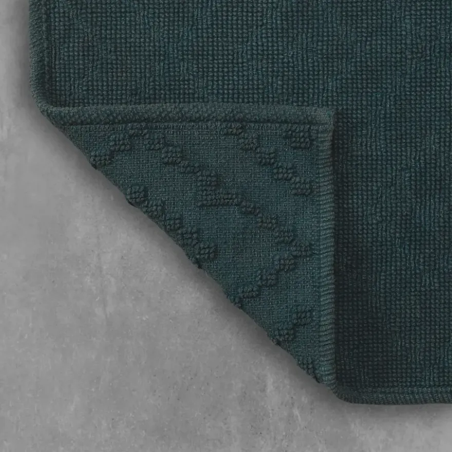 Sealskin badmat aztec 60x60cm donkergroen