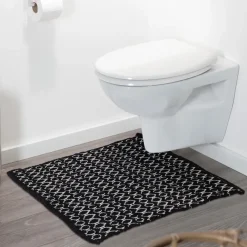 Sealskin badmat boho 60x60cm zwart