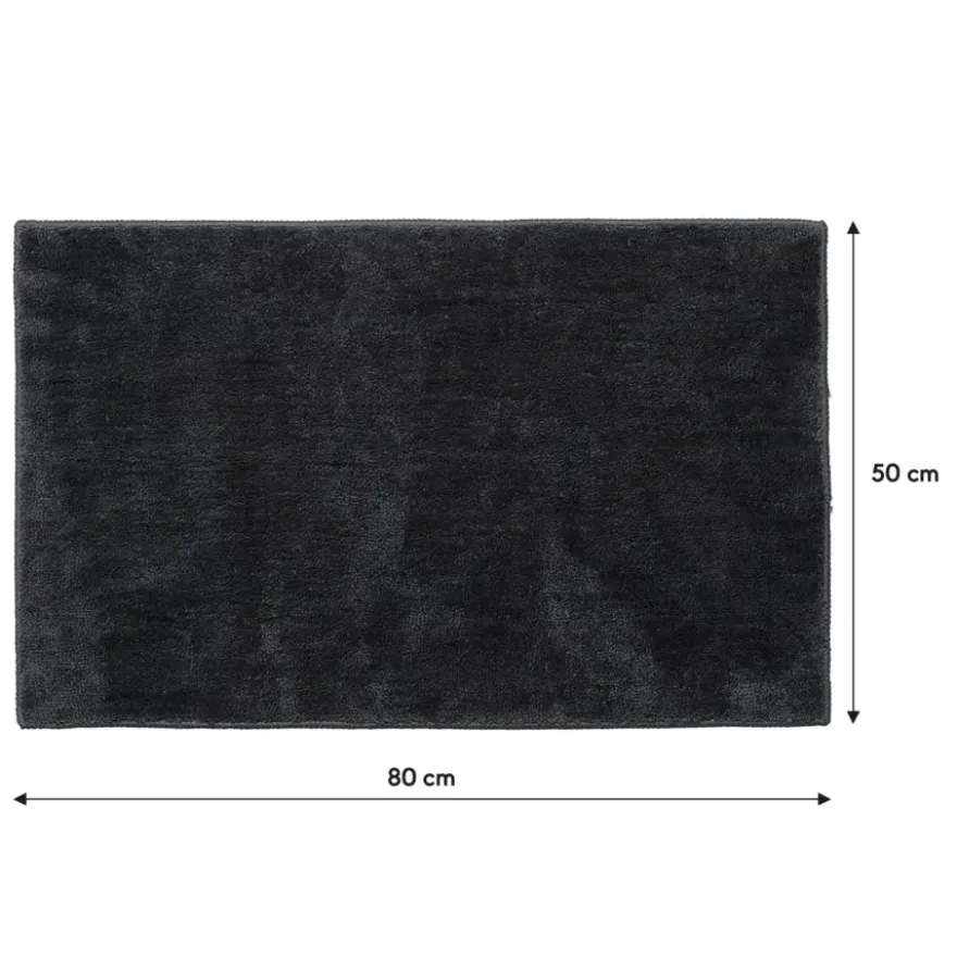 Sealskin badmat doux 50x80cm donkergrijs