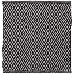Sealskin badmat trellis 60x60cm zwart