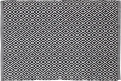 Sealskin Badmat Trellis Zwart 60x90 cm