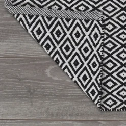 Sealskin Badmat Trellis Zwart 60x90 cm