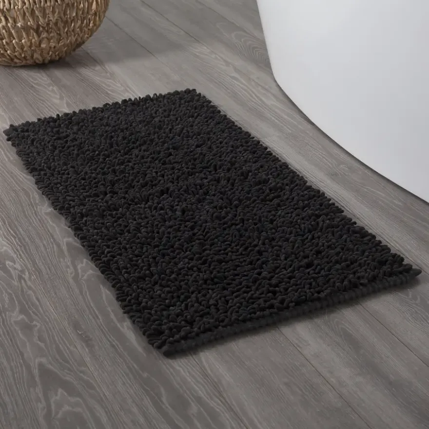 Sealskin Badmat Twist Donker Grijs 60x120 cm