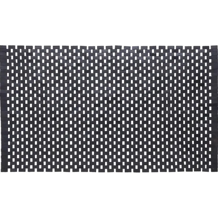 Sealskin badmat woodblock 52x90cm zwart