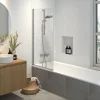 Sealskin badwand Hooked chroom 75 x 140 cm
