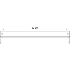 Sealskin Brix wandrek metaal zwart