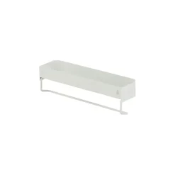 Sealskin Brix wandrek wit met handdoekrek metaal
